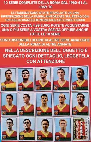 Serie complete della roma - 10,