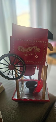 Macchina popcorn rossa - macchina,