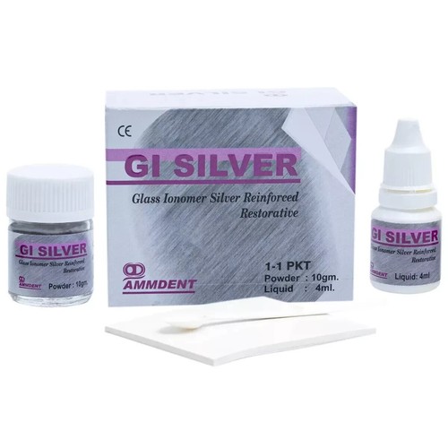 Ammdent argento vetro - argento,