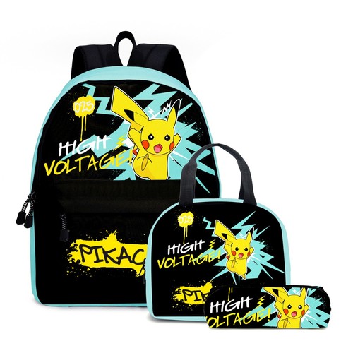 Zaino pokemon con astuccio - zaino, e
