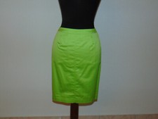 GONNA FIRMATA ESCADA DONNA RAGAZZA VERDE LIME TG 38 40 STRETTA TUBINO SPACCHETTO