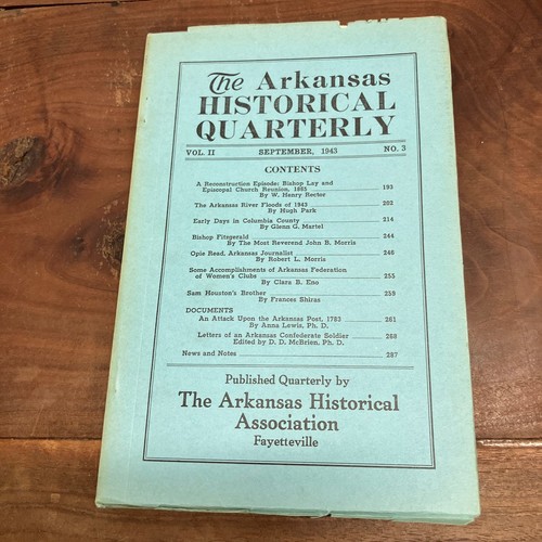 Arkansas historical quarterly - historical,