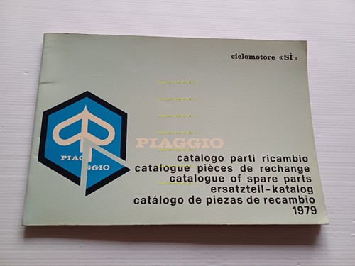 Piaggio 1979 catalogo - 1979,