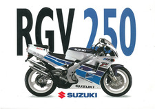 Brochure SUZUKI 1991 RGV 250