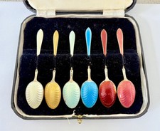 Set 6 cucchiai da collezione