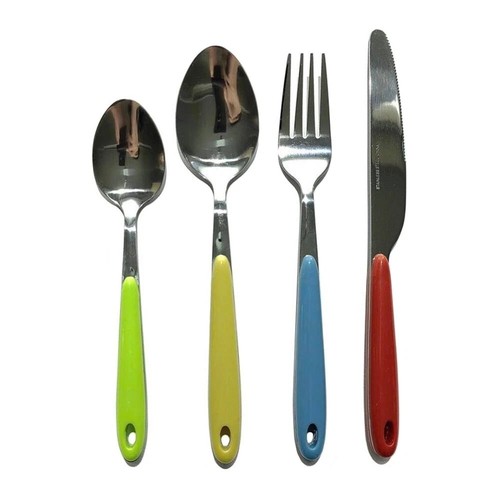 Set posate acciaio inox - set,