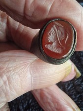 Anello antico romano in bronzo