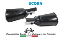 Coppia paramani per ciclomotori 50 d'epoca da moto cross enduro freni a tamburo 