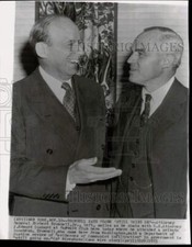 1953 Foto Stampa Procuratore Generale Herbert Brownell Jr. & J. Edward Lumbard a New York
