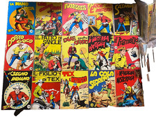collezione tex gigante da 1/280 belli bonelli audace tutti originali dopo il 100