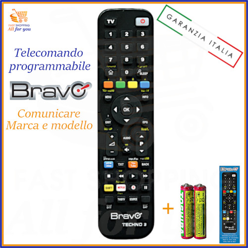 Telecomando per bravo - tv,