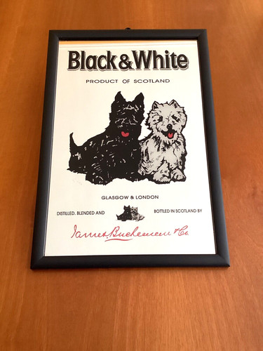 Specchio black white - &, whisky