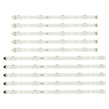 Striscia LED (10) PER SAMSUNG 40" V5DU-400DCA-R1 BN96-34791 UA40JU6000 UE40JU6000