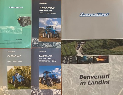 Trattore landini motore - trattore,