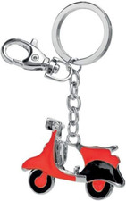 Portachiavi Vespa Rosso E Nera