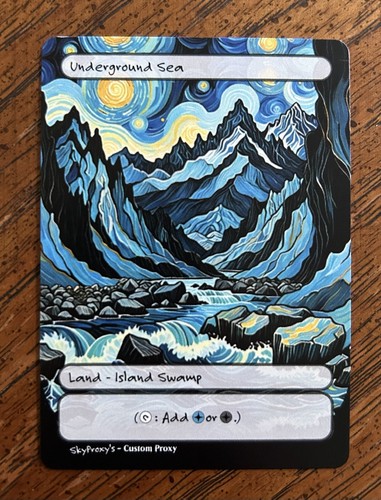 Mtg mare sotterraneo stile - -,