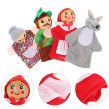 4 pezzi Cappuccetto Rosso