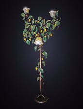 Floor lamp floor wrought iron
