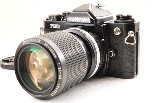 Nikon new fm2 black 35mm - nikon,