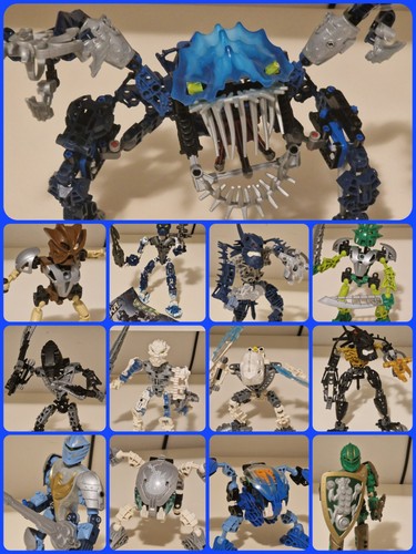 Lotto lego bionicle 2002 2007 - lotto,