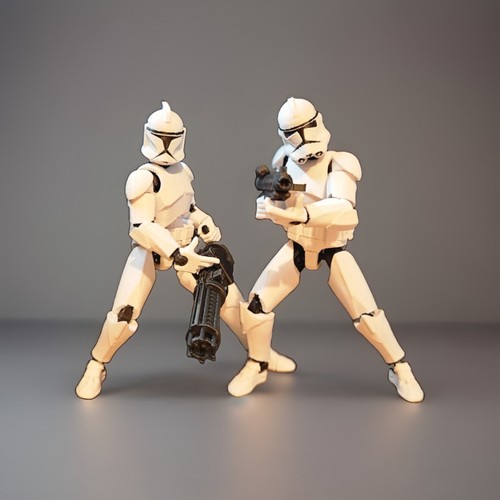 Action figure clone trooper - action,