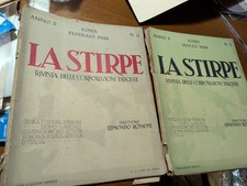 LA STIRPE rivista Corporazioni Fasciste 3 e 4 Del 1924