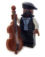 NUOVO LEGO BASS PLAYER MINIFIG