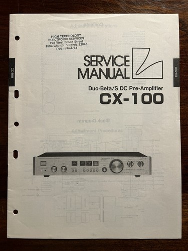 Luxman 100 preamplificatore - luxman,
