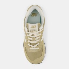 New Balance 574 Beige White
