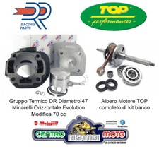 Kit Gruppo Termico DR Albero Motore TOP 70 cc MALAGUTI F12 PHANTOM 50 2T 1994
