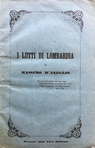 1848 massimo azeglio i - massimo, d'azeglio,