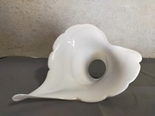 Tulipe vintage abat-jour blanc