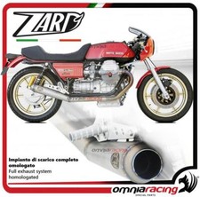 Zard Scarico completo marmitta e collettori acciaio 2:2 racing Guzzi Le Mans