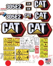 Fits caterpillar 305E2 Decal