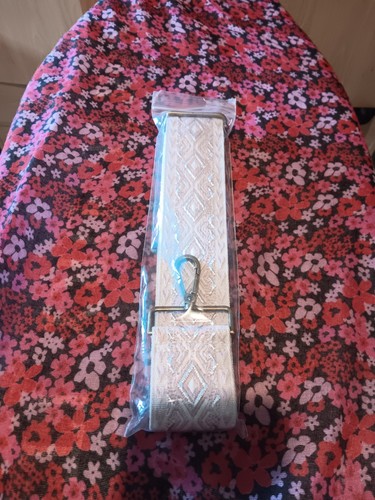 Tracolla per borsa - rosa, crema