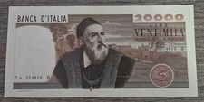 20000 LIRE TIZIANO DECR 21/02/1975 FDS con PERIZIA GRIMOLDI