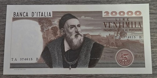 20000 lire tiziano - 20000,