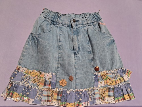 Gonna denim blu chiaro