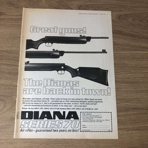 Guns68 magazine advert - magazine,