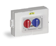 TECO - Kit duplex  DN15 FASTEC per Acqua K4.0 + coppia raccordi a 90° Fastec oma