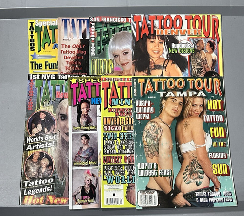 Lot vintage tattoo - 8,