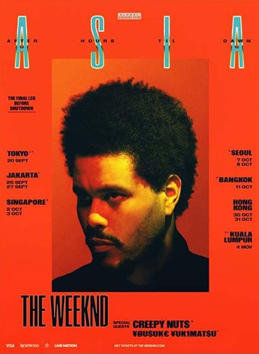 Poster the weeknd - poster,