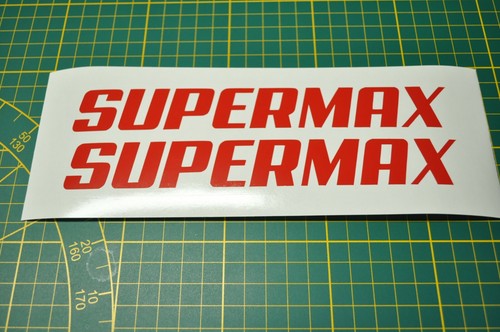 Sticker rouge decal supermax - 2,