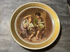 Piatto Vintage Decorato A Mano - Depos Limoges - Porcellana - 24 Cm