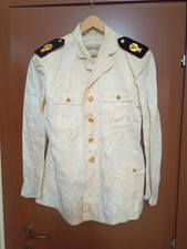 Bellissima giacca bianca vintage Polizia anni  50