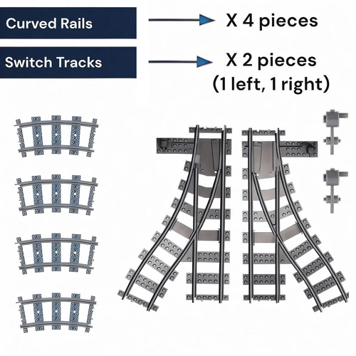 General jim train track - general,