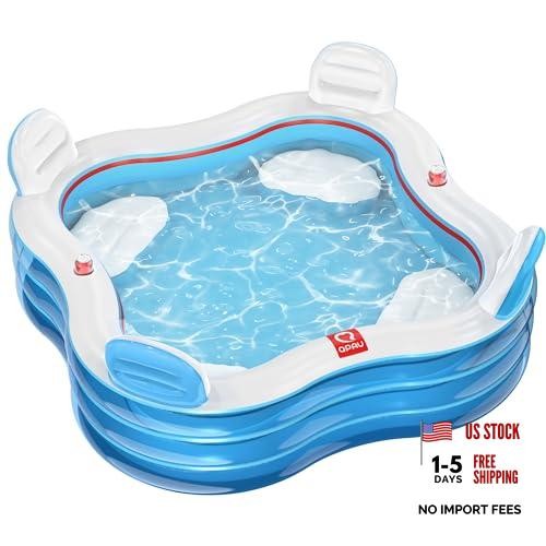 Piscina gonfiabile blu full