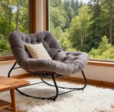 Sedia a dondolo da giardino