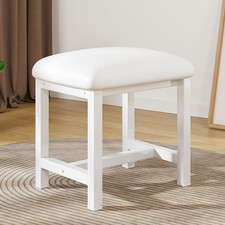 Sgabello vanity bianco - vanity, sedia
