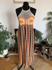 Abito midi Zara a contrasto